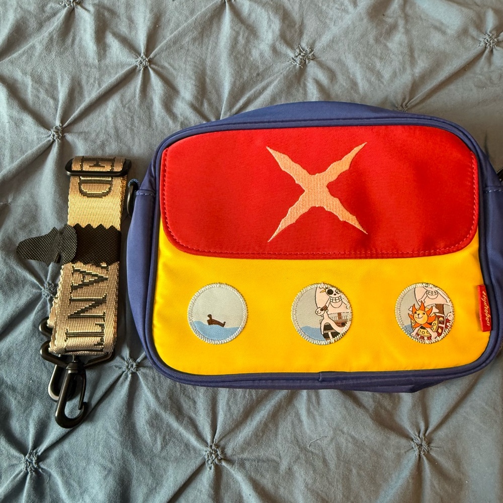 One Piece x Luffy x Straw Hat pirates crossbody bag